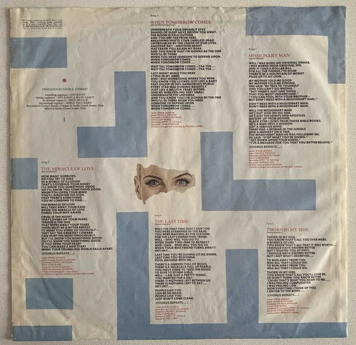 Eurythmics – Revenge