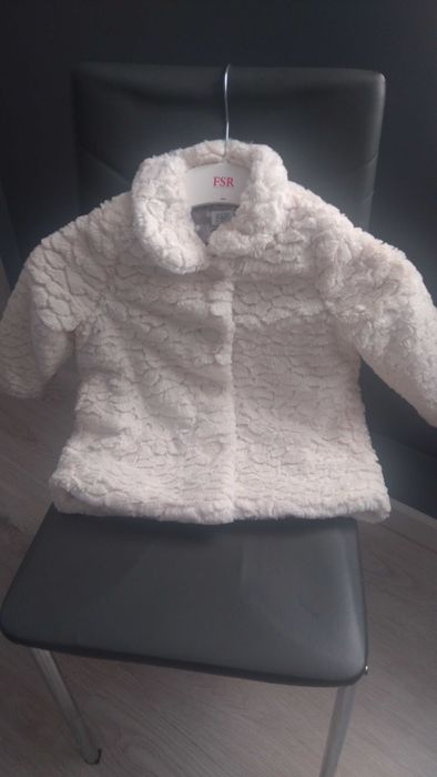 Super futerko/ kurteczka/ płaszczyk dla dziewczynki 1- 1,5