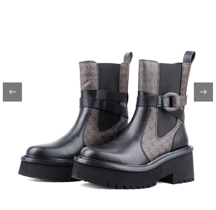 Жіночі ботинки з натуральної шкіри челсі LIU GO