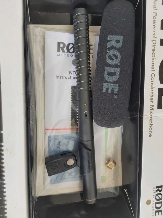 Microfone Shotgun RØDE NTG2 Profissional