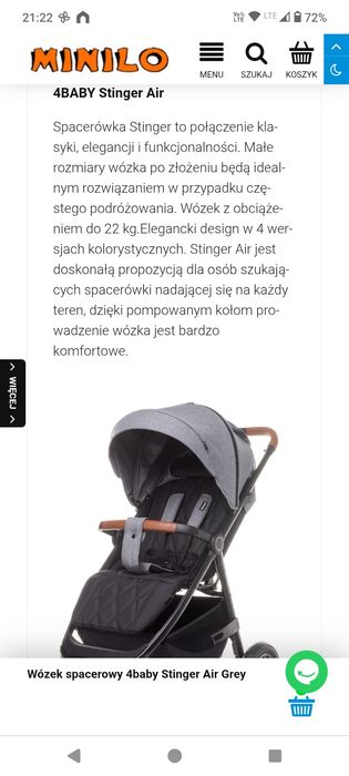 Wózek dziecięcy eurocart/4baby