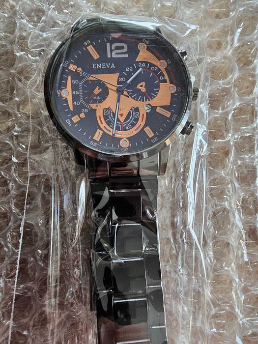 Relógio Eneva Unisexo Aço inoxidável (NOVO).
