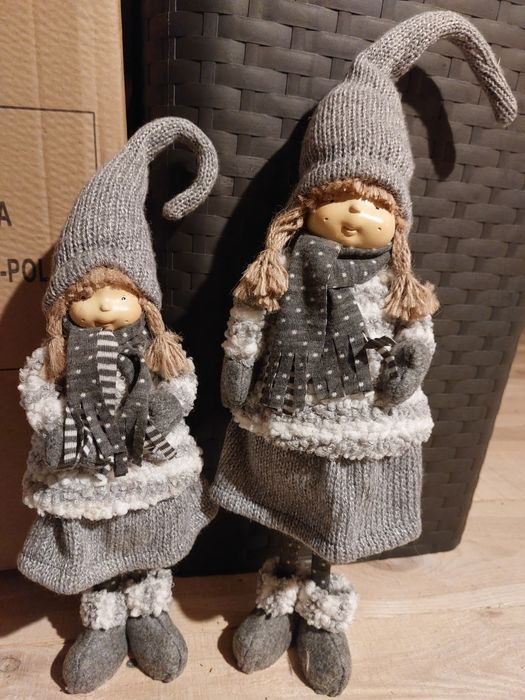 Lalki świąteczne parka