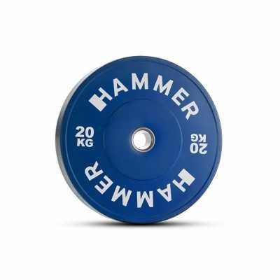 Obciążenie bumper 20 kg HAMMER 50mm - sklep stacjonarny
