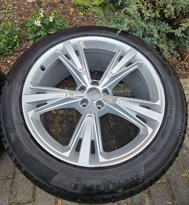 Felgi Audi 5x112 r21 + opony zimowe