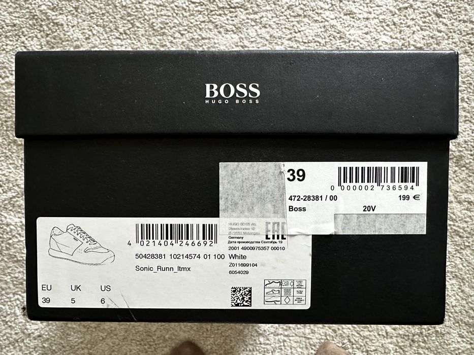 Hugo Boss sapatilhas