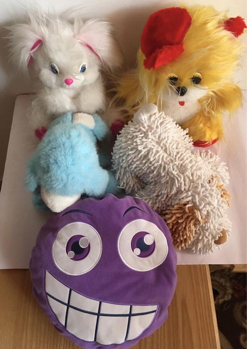 Лот мʼяких іграшок 5 шт. / 28-34 см / пакет мягких игрушек 5 шт.