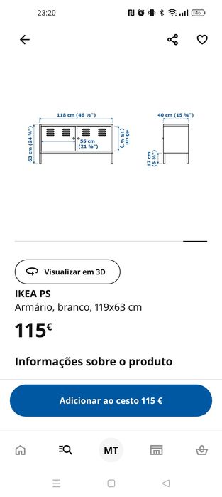 Móvel de TV Ikea