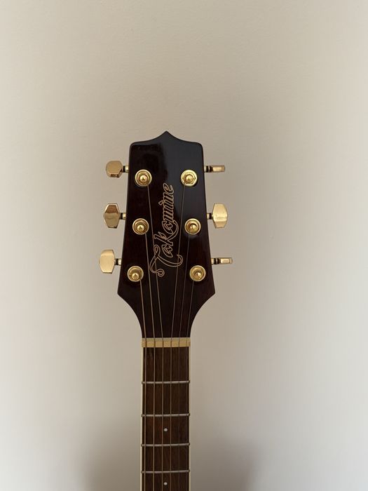 Guitarra electroacústica takamine ga5lce nat como nova+ acessórios