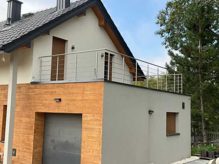 Balustrady nierdzewne zabezpieczenia okienne