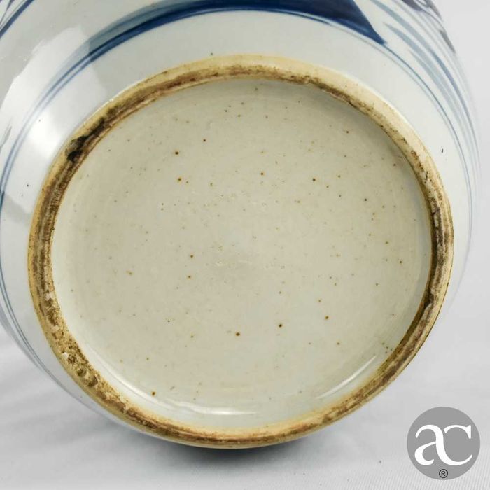 Pote de Gengibre porcelana da China período Qianlong, séc. XVIII