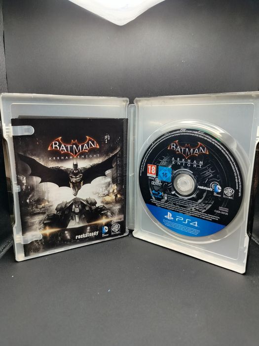 Gra Batman Arkham knight steelbook ps4