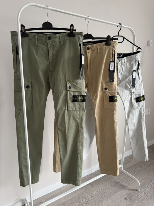 Карго штаны Stone Island (брюки, чиносы)