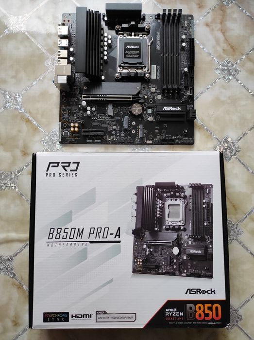 Материнська плата AM5 Asrock B850M Pro-A