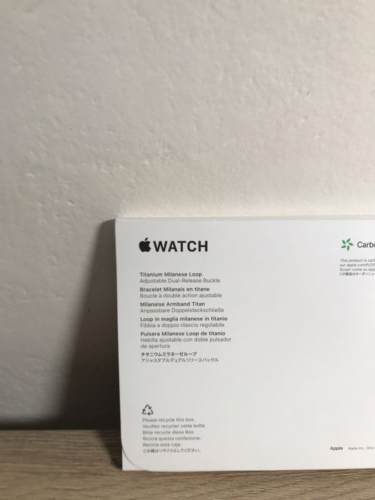 Oryginalna bransoleta Mediolańska do Apple Watch Ultra / Ultra 2 / Ultra 3