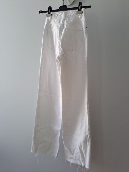 Calças brancas zara tamanho 34