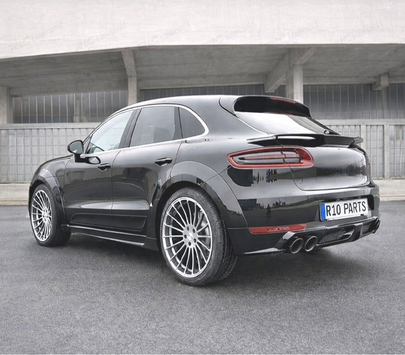 LIP SPOILER TRASEIRO PORSCHE MACAN 14-18