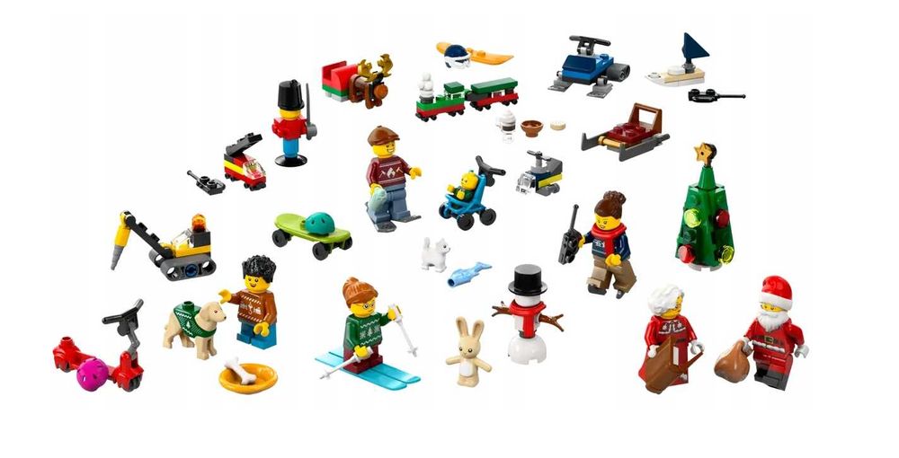 Super Kalendarz Adwentowy LEGO (HIT)