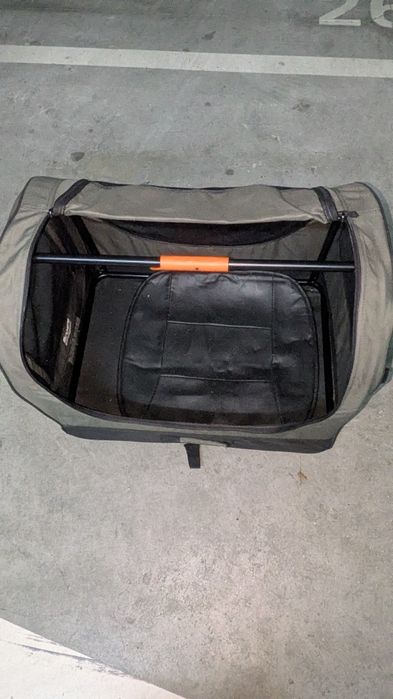 Transportadora dobrável de animais