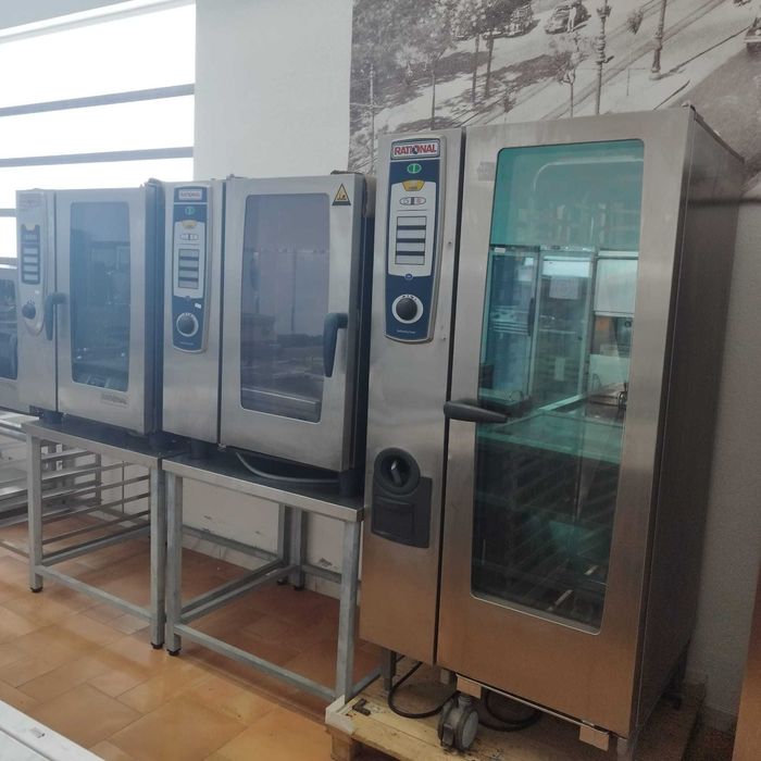 Fornos Convetores Mistos RATIONAL (elétrico/a gás) de 6,10 e 20 níveis