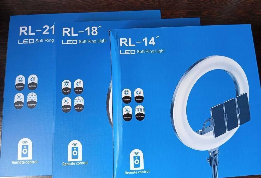 Оригинальная кольцевая лампа для визажиста лампа бровиста штатив 6889