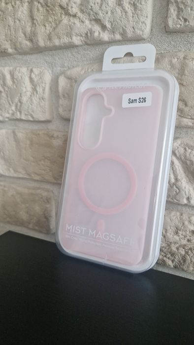 Tel Protect Mist Matte Magsafe Case do Samsung Galaxy S26 light pink