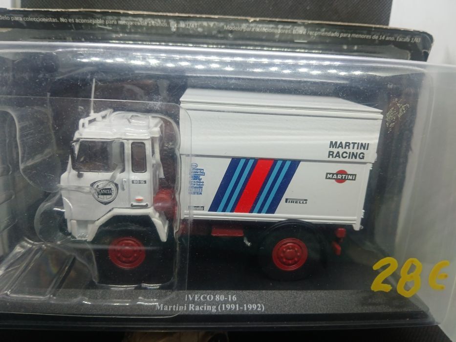 Carrinhas de assistência  de Ralies  escala 1/43