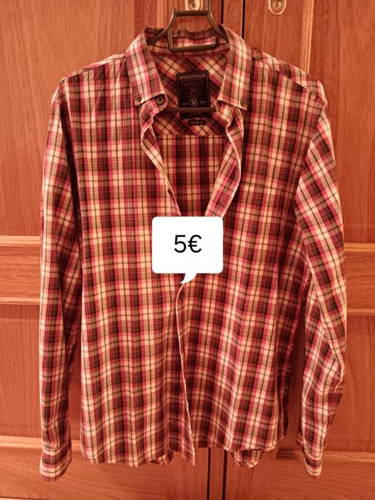 Camisas de homem usado