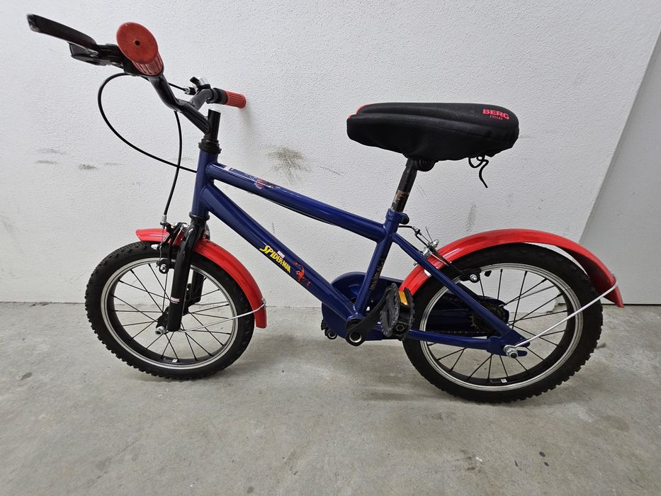 Bicicleta criança marvel spiderman roda 16