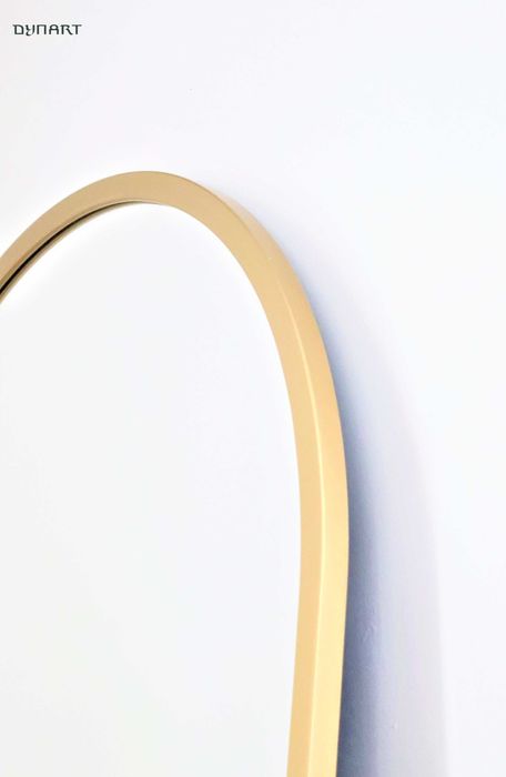 Lustro Półowalne ZŁOTA RAMA! 180x80cm - Producent