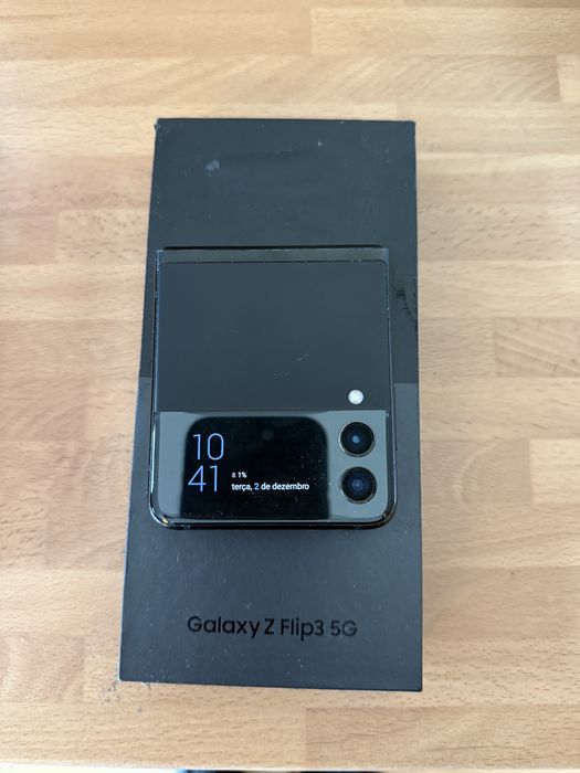 Samsung z flip 3 128gb caixa desbloqueado caixa(ACEITO RETOMA)