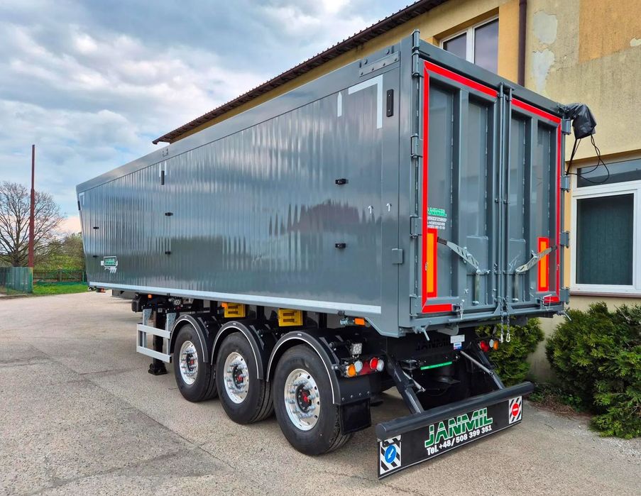 Janmil 46m³ ALUMINIOWA / Fabrycznie nowa /GWARANCJA  / lekka 5800kg / do zboża / palet / uniwersalna