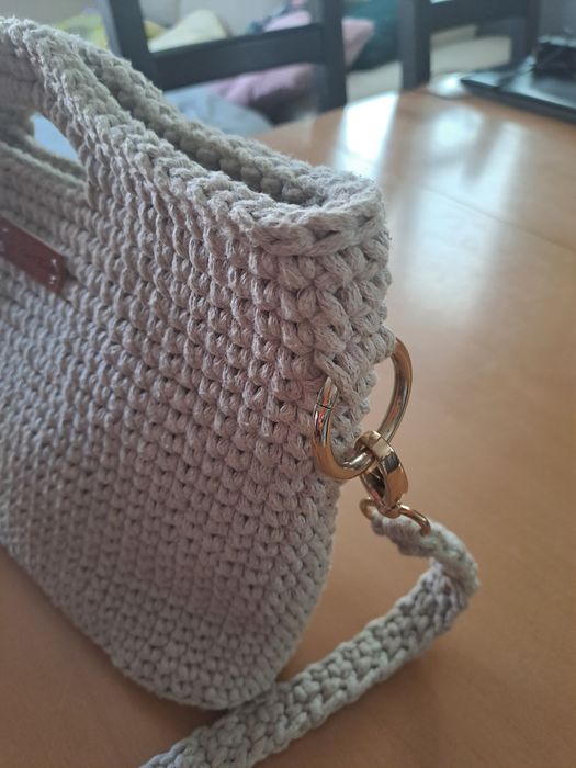 Beżowa torebka Hand Made