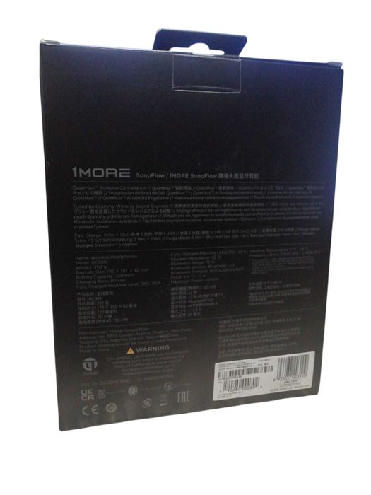 Słuchawki bezprzewodowe nauszne 1more SonoFlow