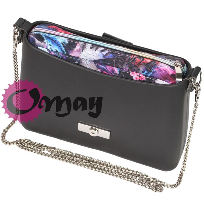 organizer do OBAG GLAM ogród pióra 2 kieszenie wkład OMAY