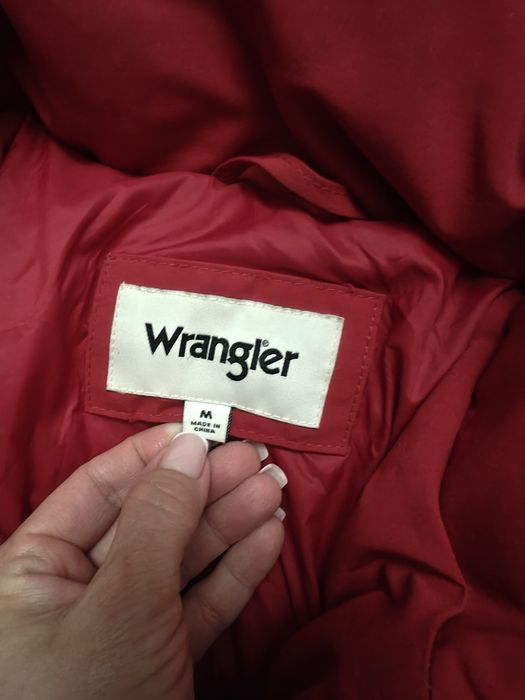 Kurtka męska Wrangler M zimowa ciepła kaptur