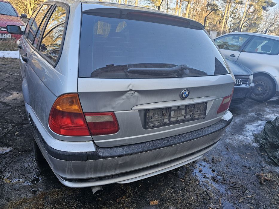 Zderzak Tył tylny BMW E46 kolor: titansilber metallic