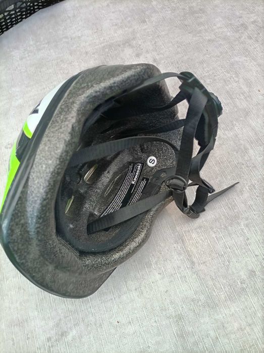 Fotelik rowerowy Campela + kask