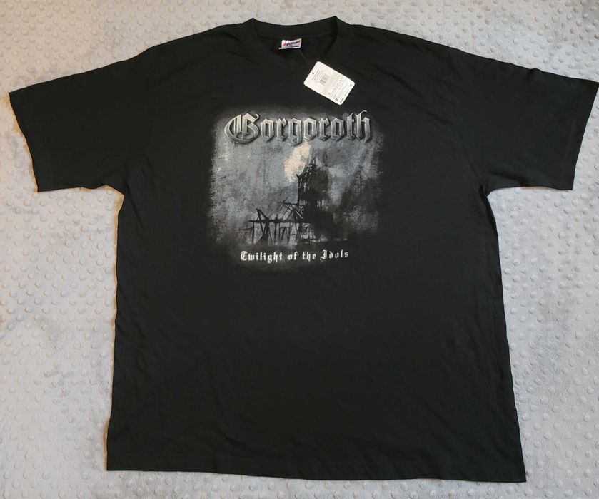GORGOROTH Vintage T-Shirt / Twilight of the Idols (2003) Black Metal / Mint DEADSTOCK z metką / XXL OVERSIZE