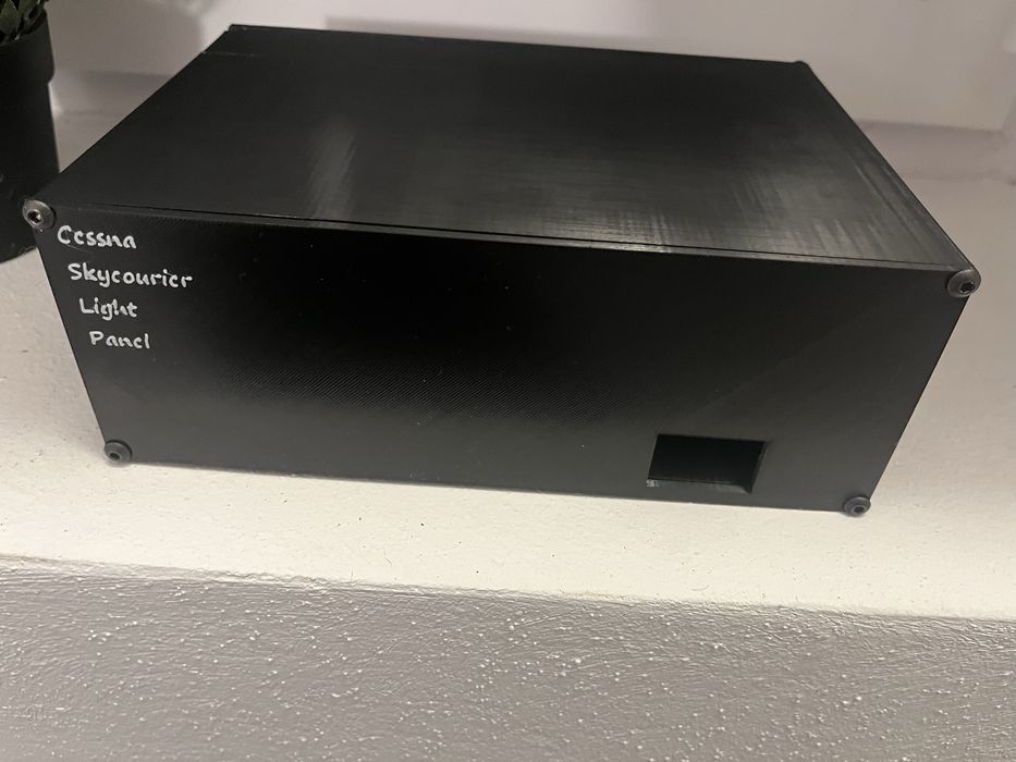 Cessna skycourier lights panel