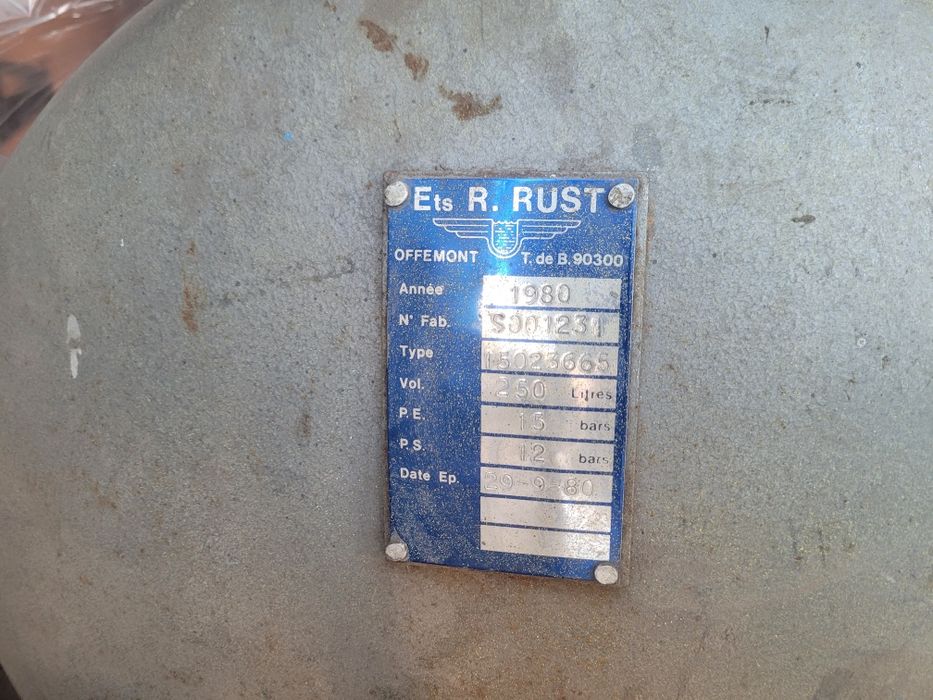 Sprężarka kompresor  10bar 250L