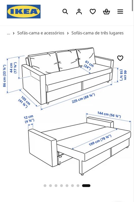 Sofá cama 215 Euros