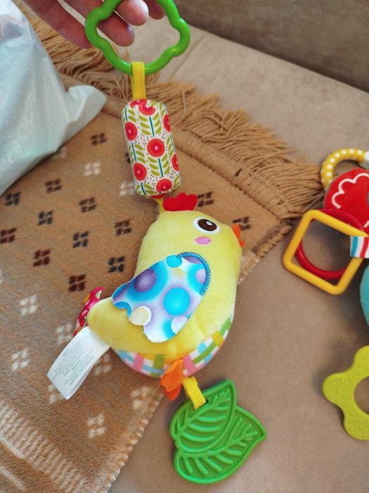 Игрушка подвеска на детскую коляску кроватку
