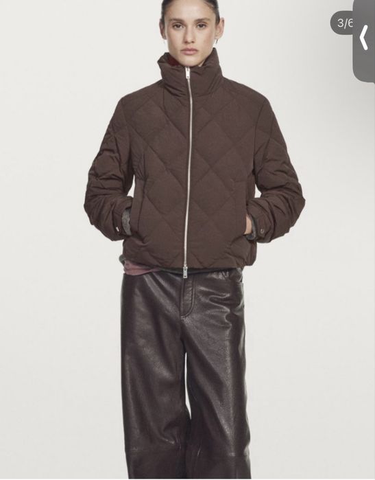 Kurtka puchowa s massimo dutti nowa