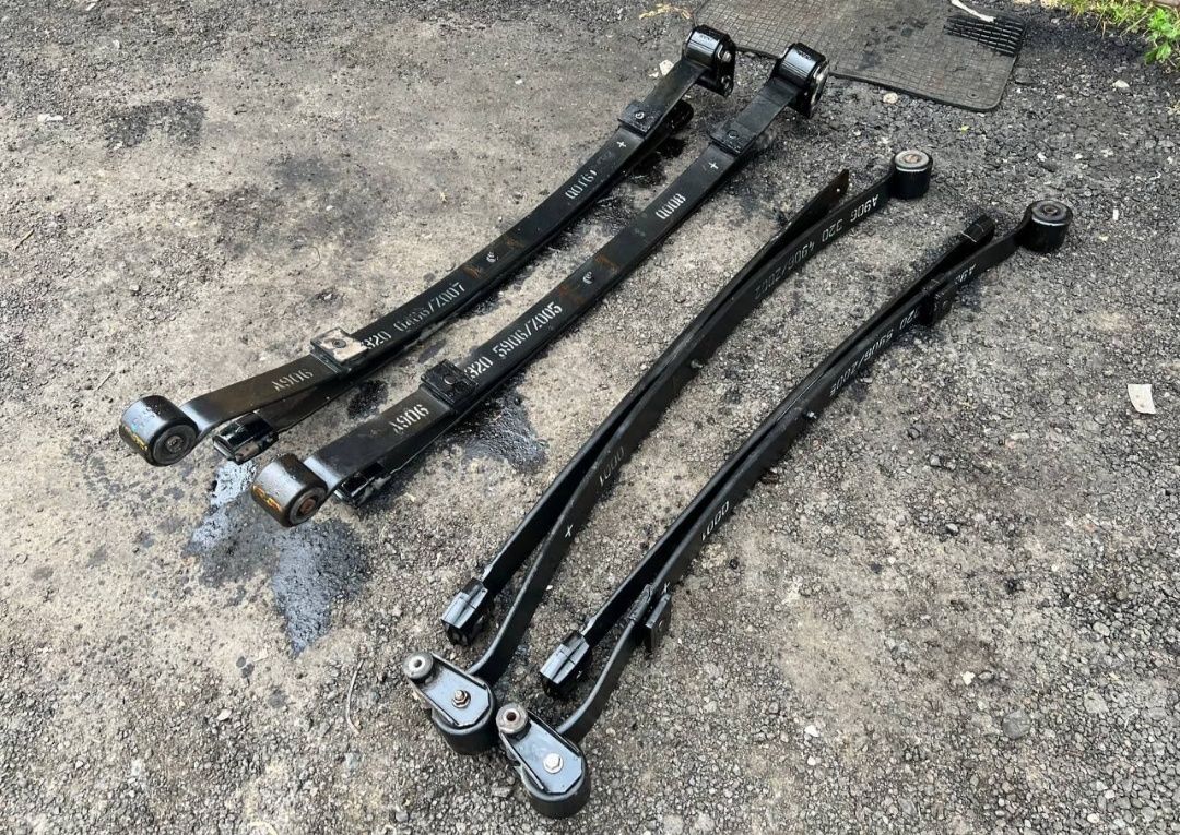 Рессора 2 листа Mercedes Sprinter 906, Volkswagen Crafter задняя: 150 ...