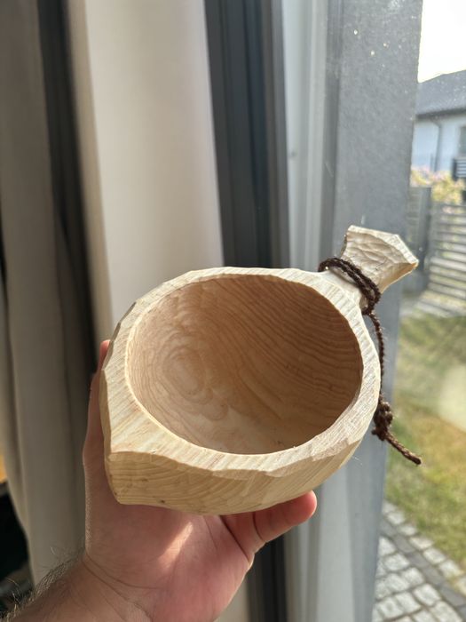 Kuksa drewniana kubek bushcraft