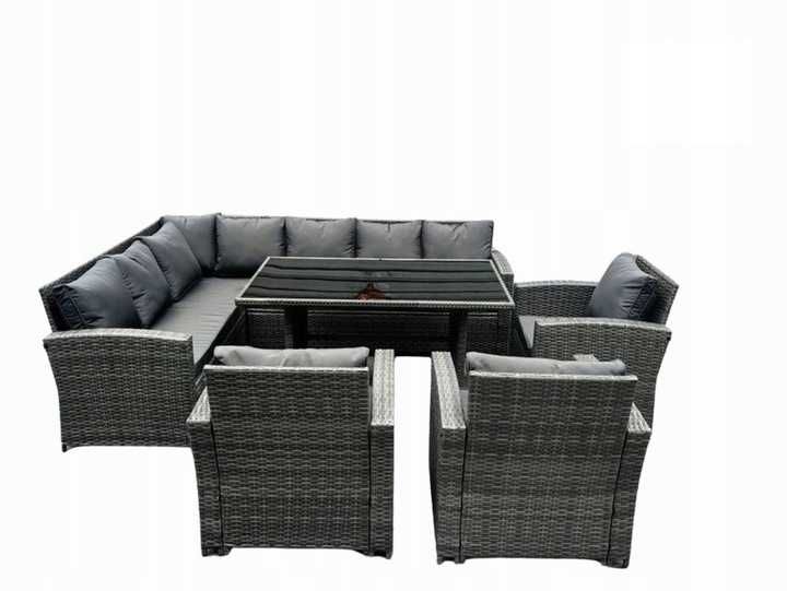 Meble Ogrodowe Tarasowe Zestaw Mebli ogrodowych Technorattan Komplet