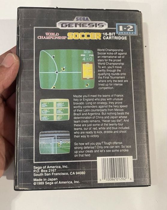Sega Genesis Soccer