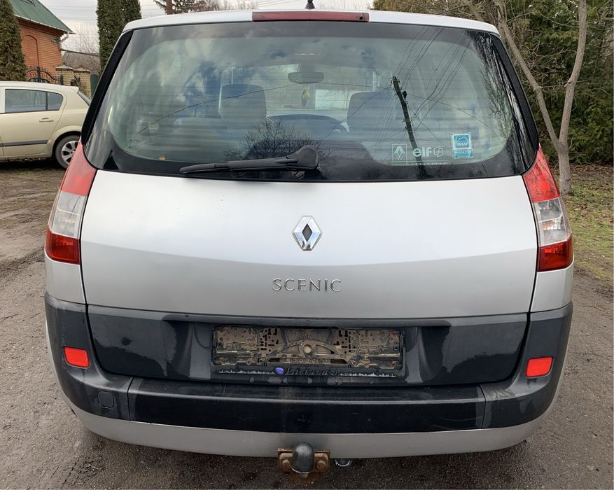 Авторозбока Renault Scenic 2 двигун мкпп піввісь ричаг ступиця стойка