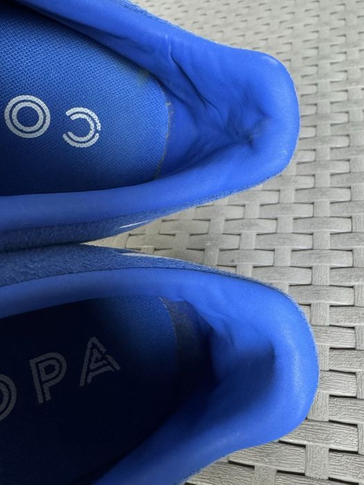 Adidas Copa копы футзалки 43 размер футбольные кожаные синие